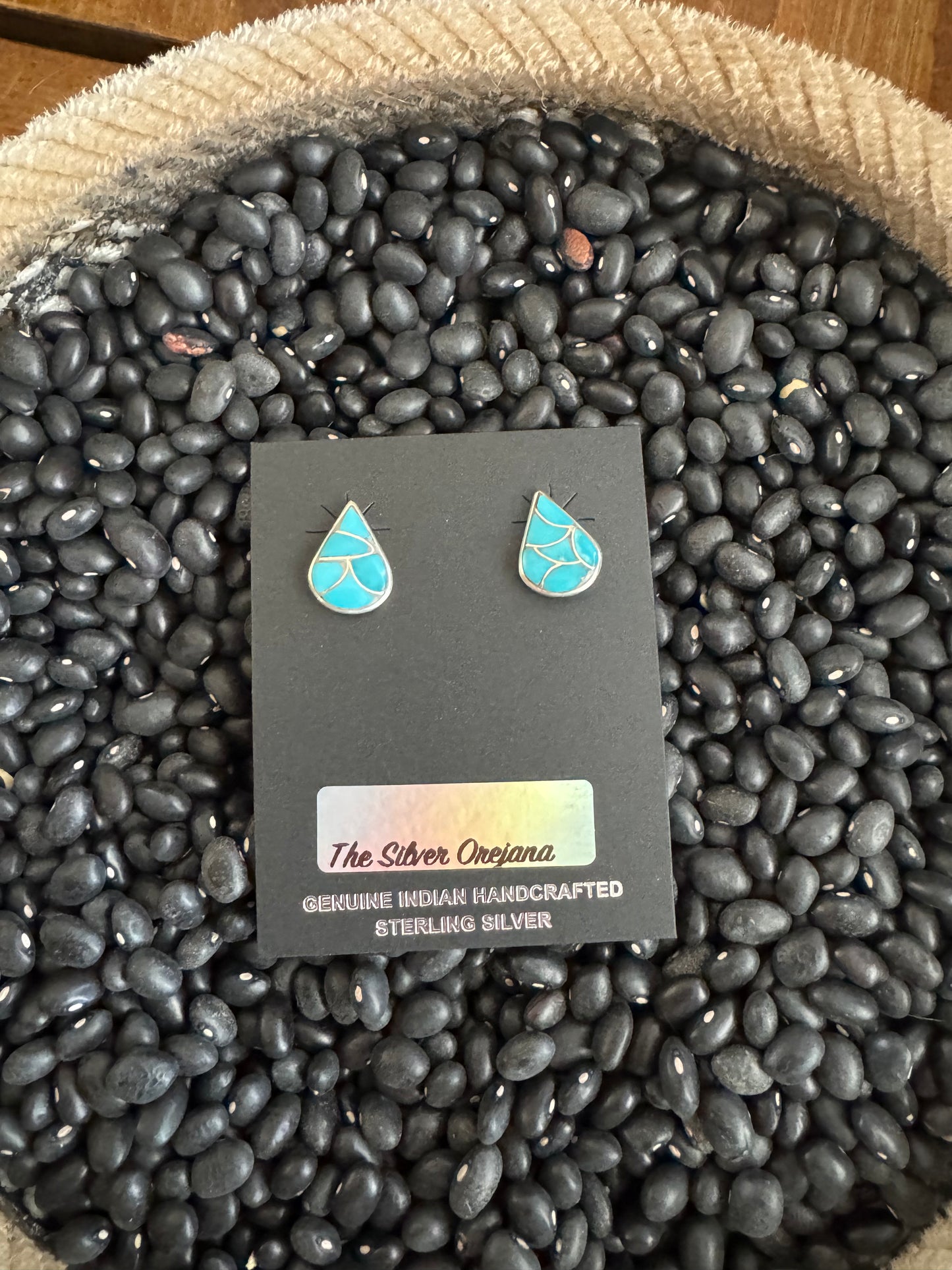 Raindrop earrings