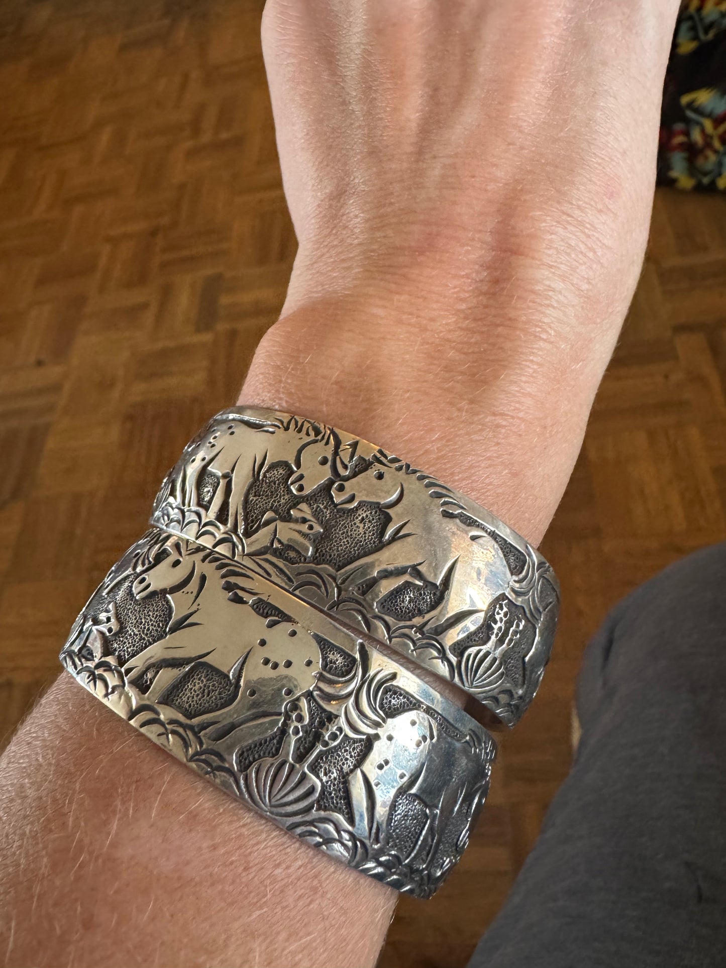 Story Teller Horse Cuff